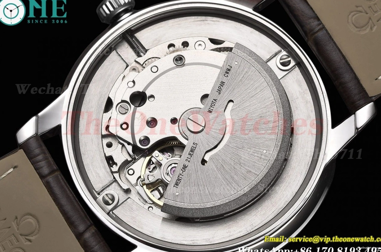 White SS Co-Axial Line Ville Men's De LE GDF 39.5MM MY8215 1226